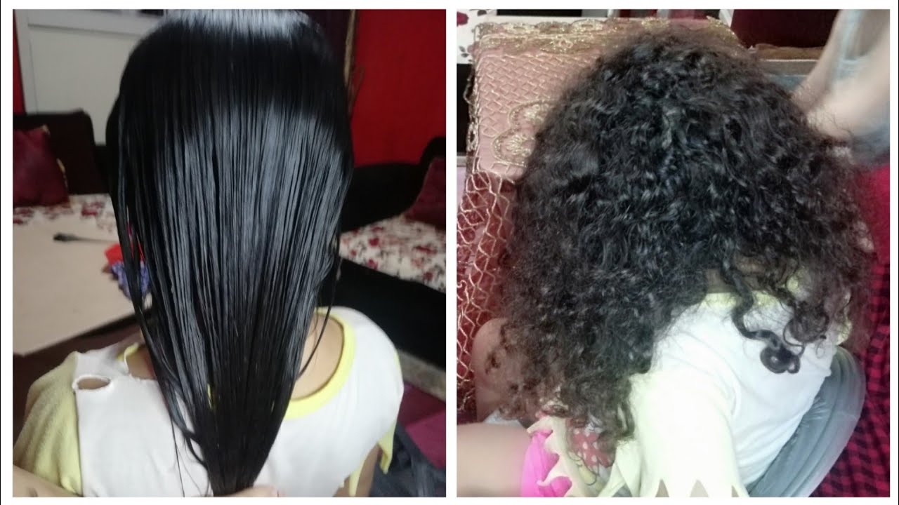 طريقة عمل كريم فرد الشعر في البيت