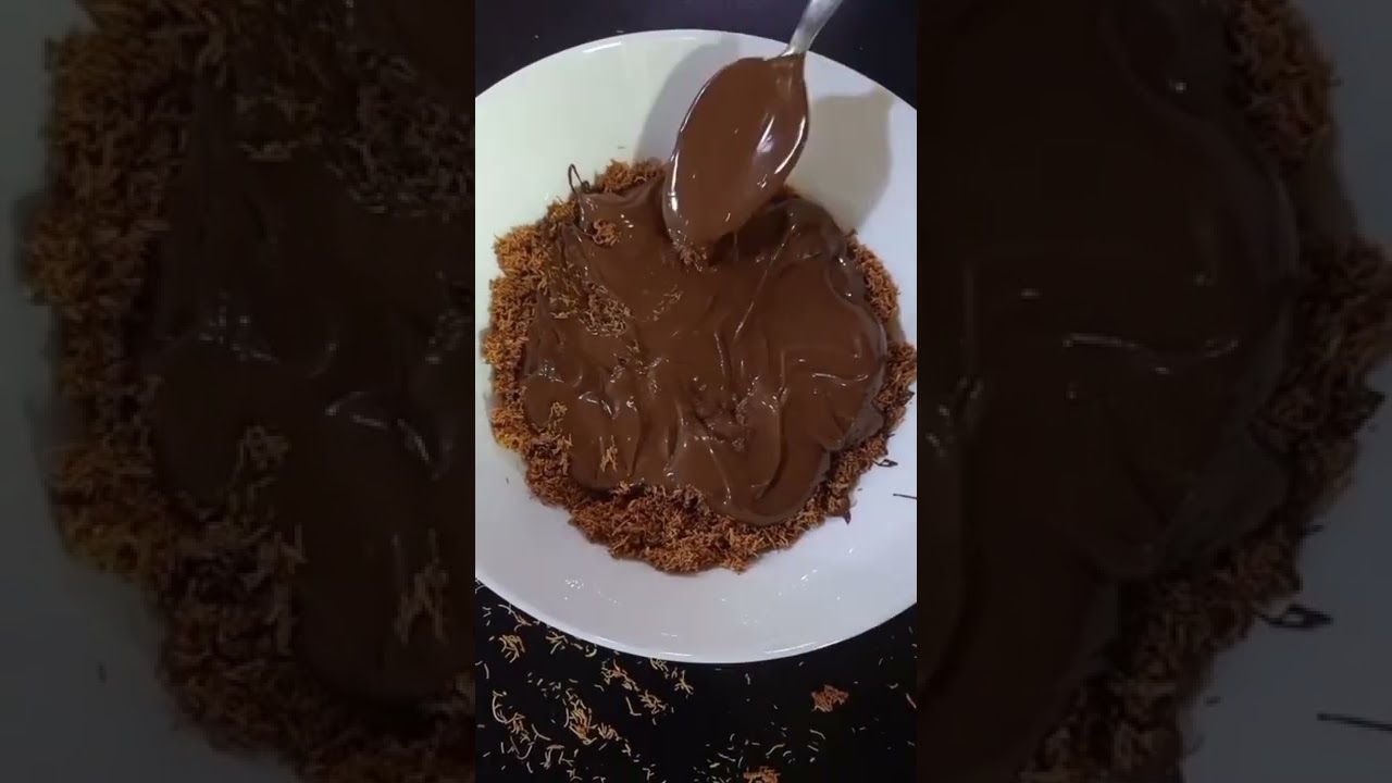 طريقة عمل كنافة بالشيكولاتة