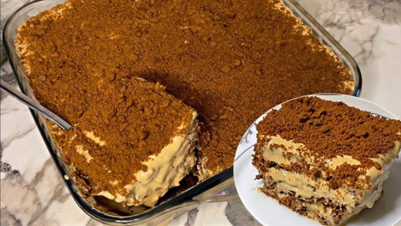 طريقة عمل كيكة البسكويت الباردة