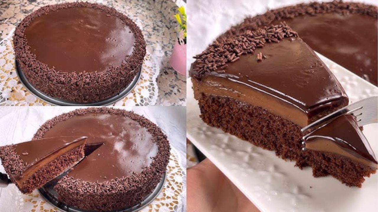 طريقة عمل كيكة الشيكولاته بالصوص