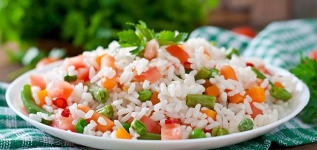طريقة عمل الأرز بالخضروات