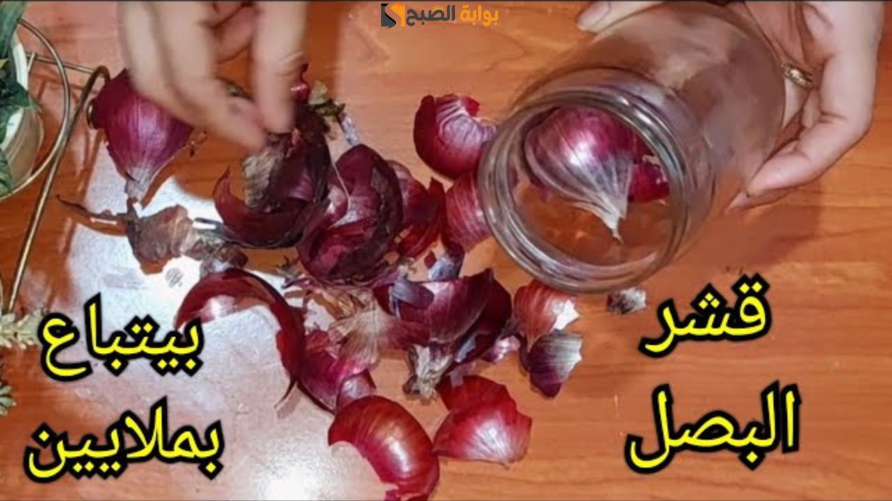 قشور البصل