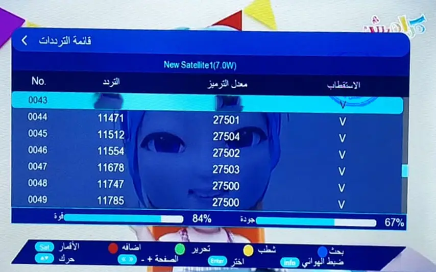 تردد قناة كراميش على النايل سات