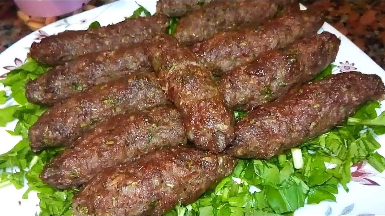 كفتة مشوية على الفحم