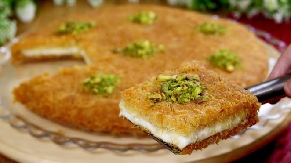 كنافة بالجبن بالزبدة