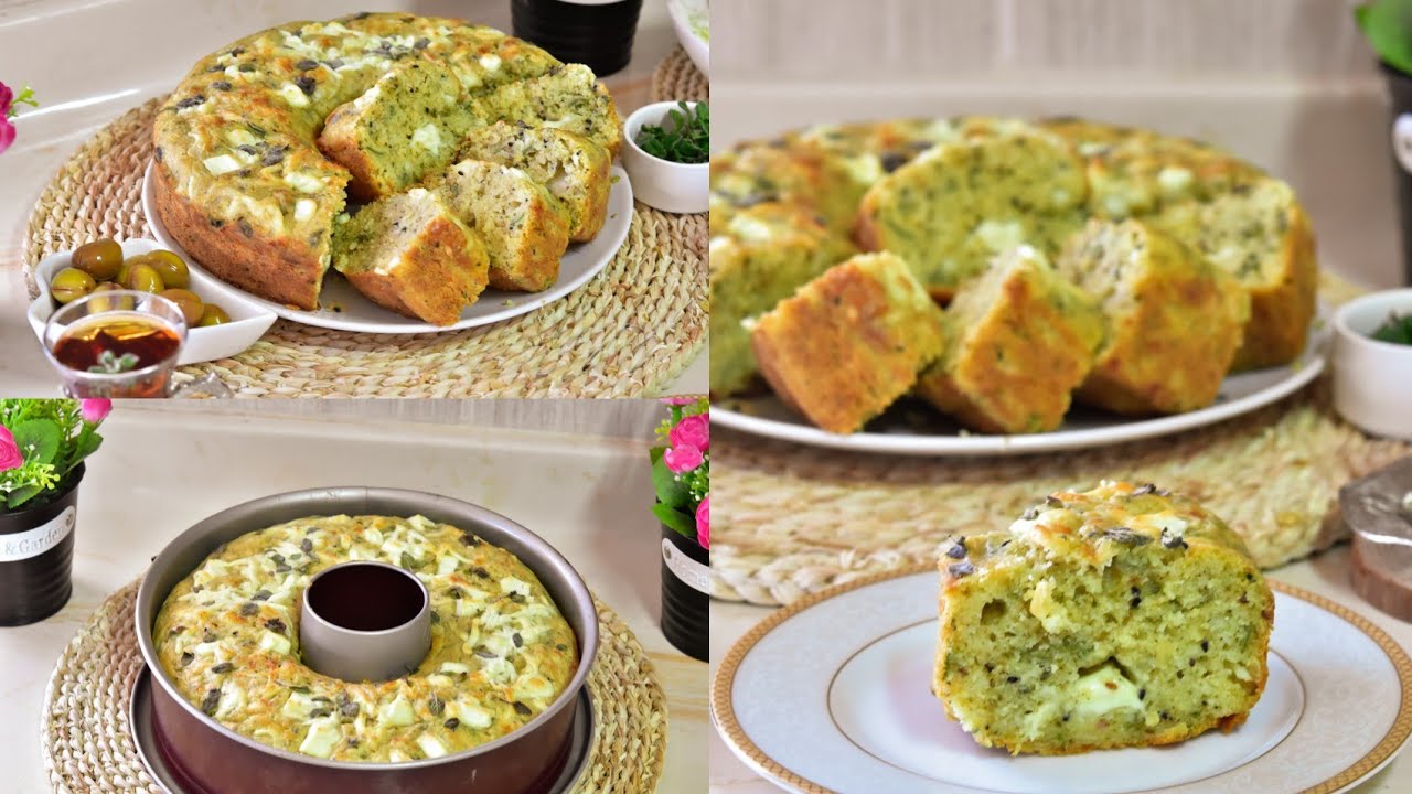 كيكة الزعتر والجبنة
