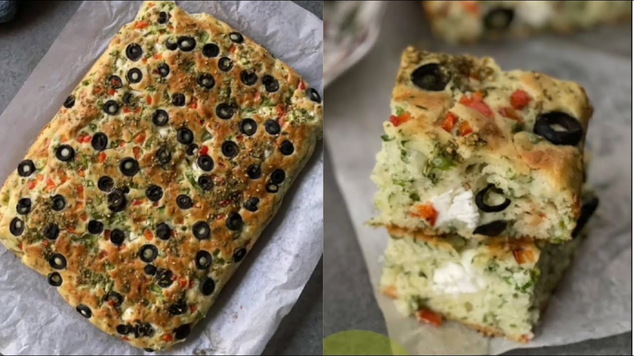 كيكة مالحة بالجبن للفطور