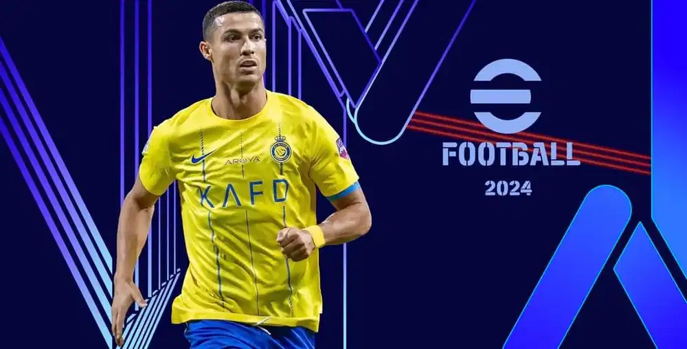 لعبة اي فوتبول بيس 2024 eFootball PES مميزاتها وطريقة فتحها من علي أجهزة iPhone