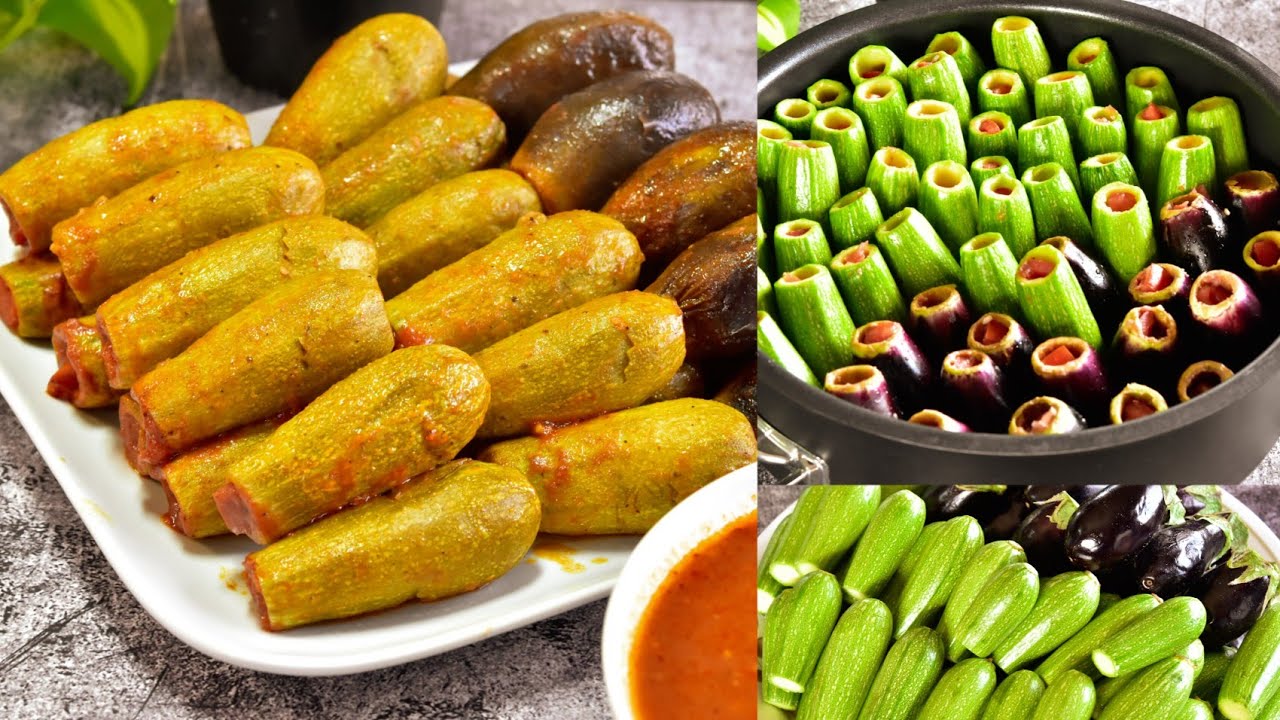 محشي الكوسة والباذنجان