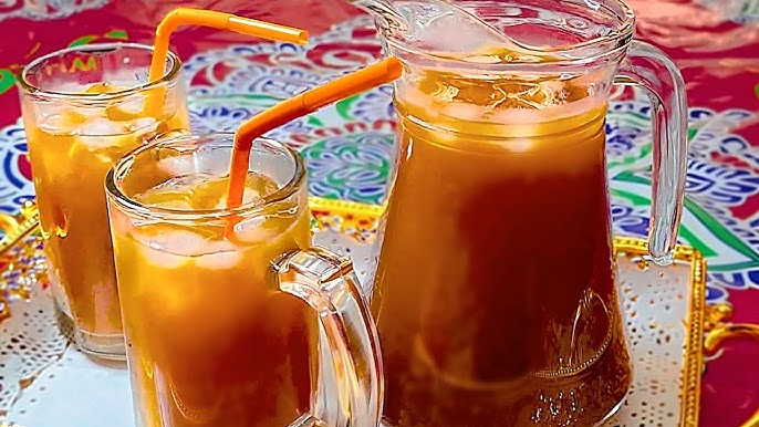 مشروب الخروب البارد