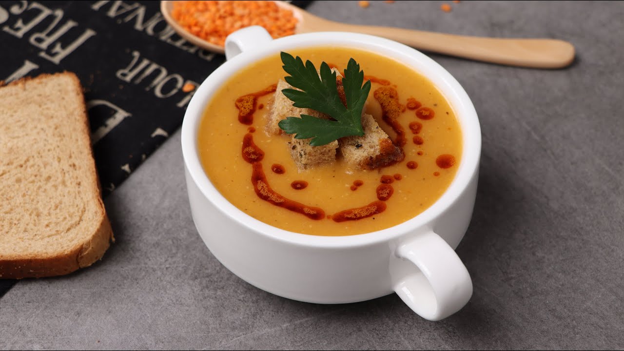 شوربة العدس التركية