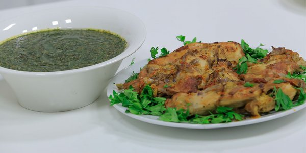 ملوخية بالأرانب