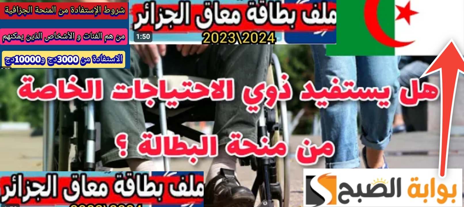 منحة الأشخاص المعاقين