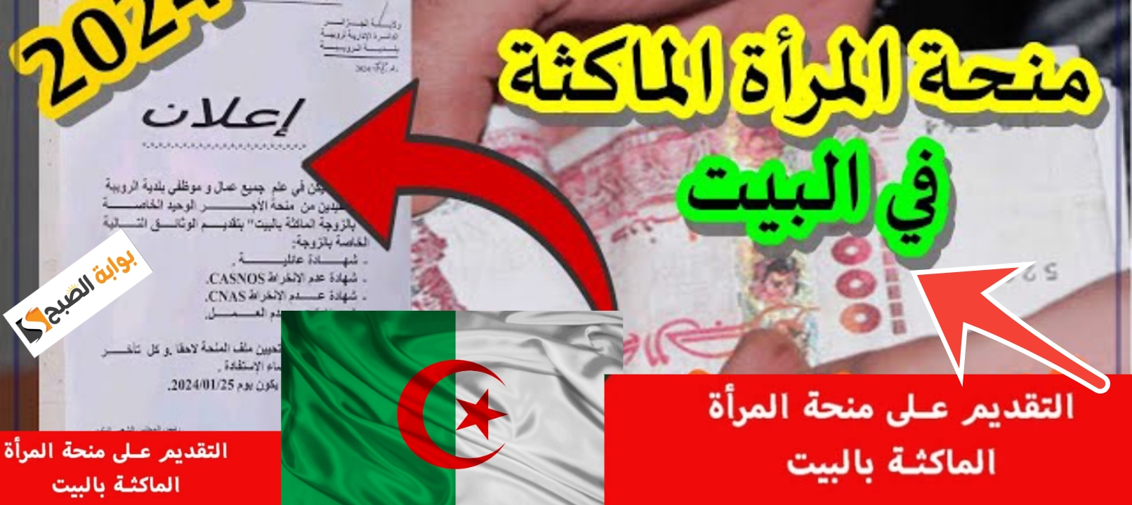 منحة المرأة الماكثة في المنزل