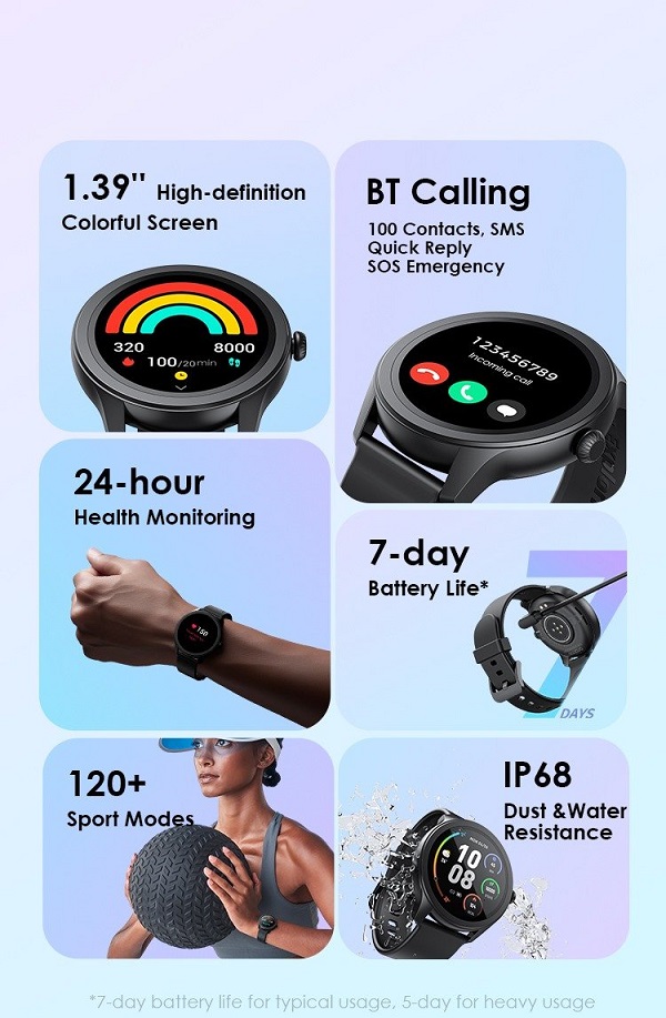مواصفات ساعة Oraimo Watch 2R