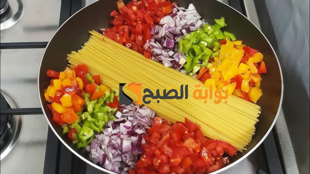 وصفة مكرونة العشر دقايق بالصلصة الحمراء