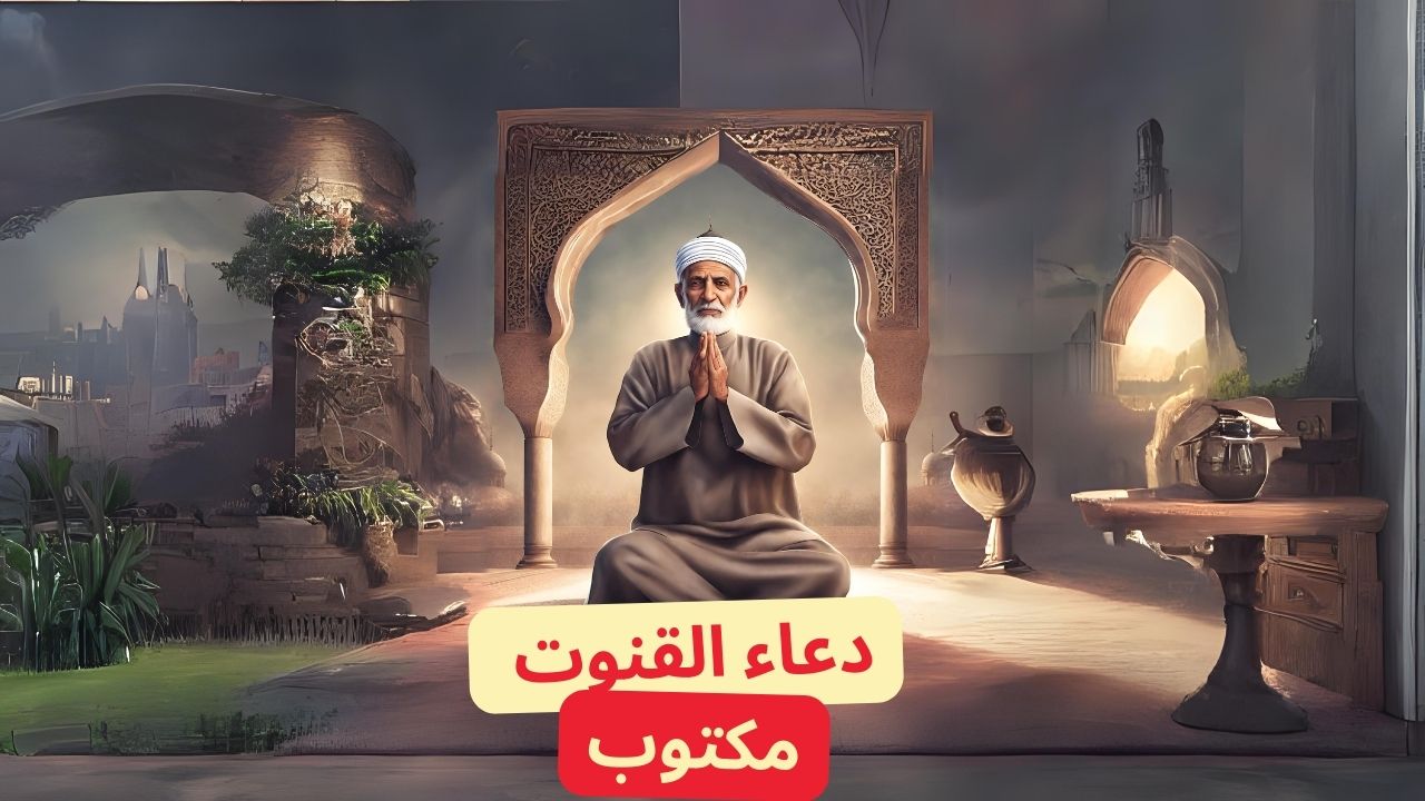 دعاء القنوت مكتوب