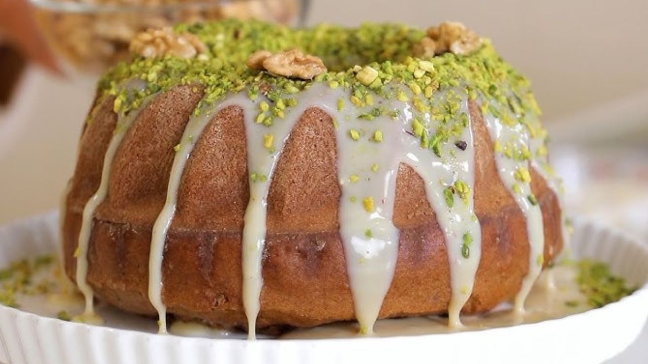 طريقة عمل كيكة التمر