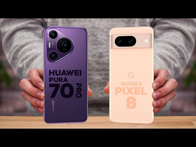 بعد تحقيق نسب مبيعات عالية في السعودية.. مقارنة شاملة بين هاتفي Huawei Pura 70 و Google Pixel 8
