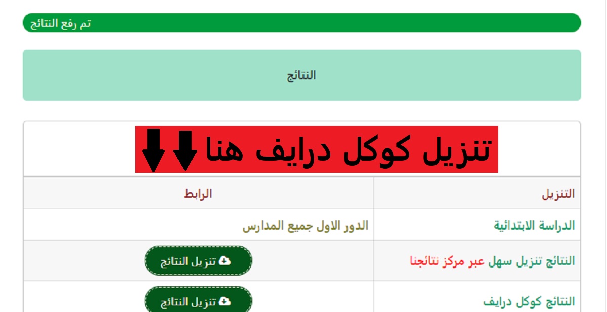 عاجل ورسمياً.. نتائج السادس الابتدائي في نينوي مُتاحة عبر نتائجنا "استعلم بالاسم"