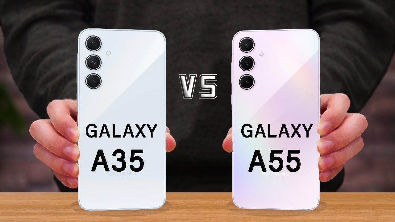 محتار تشتري ايه؟.. مقارنة شاملة لهاتفي سامسونج Samsung Galaxy A35 و Samsung Galaxy A55