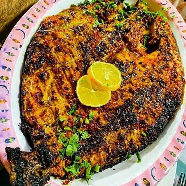 طريقة عمل السمك المشوي في البيت