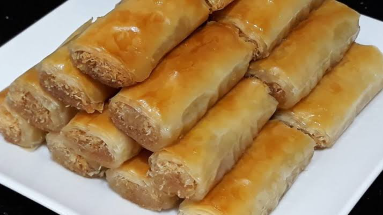 الجلاش بالكنافة وطريقة تحضيره