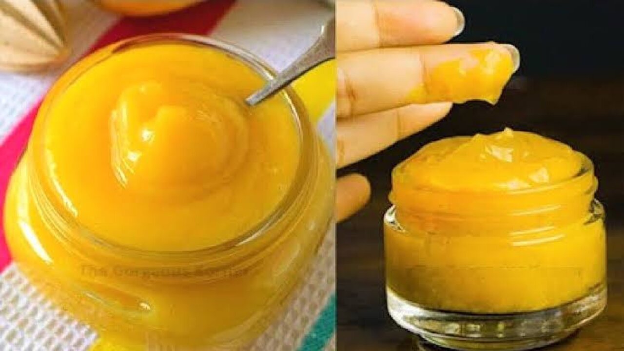 ماسك الكركم والنشا