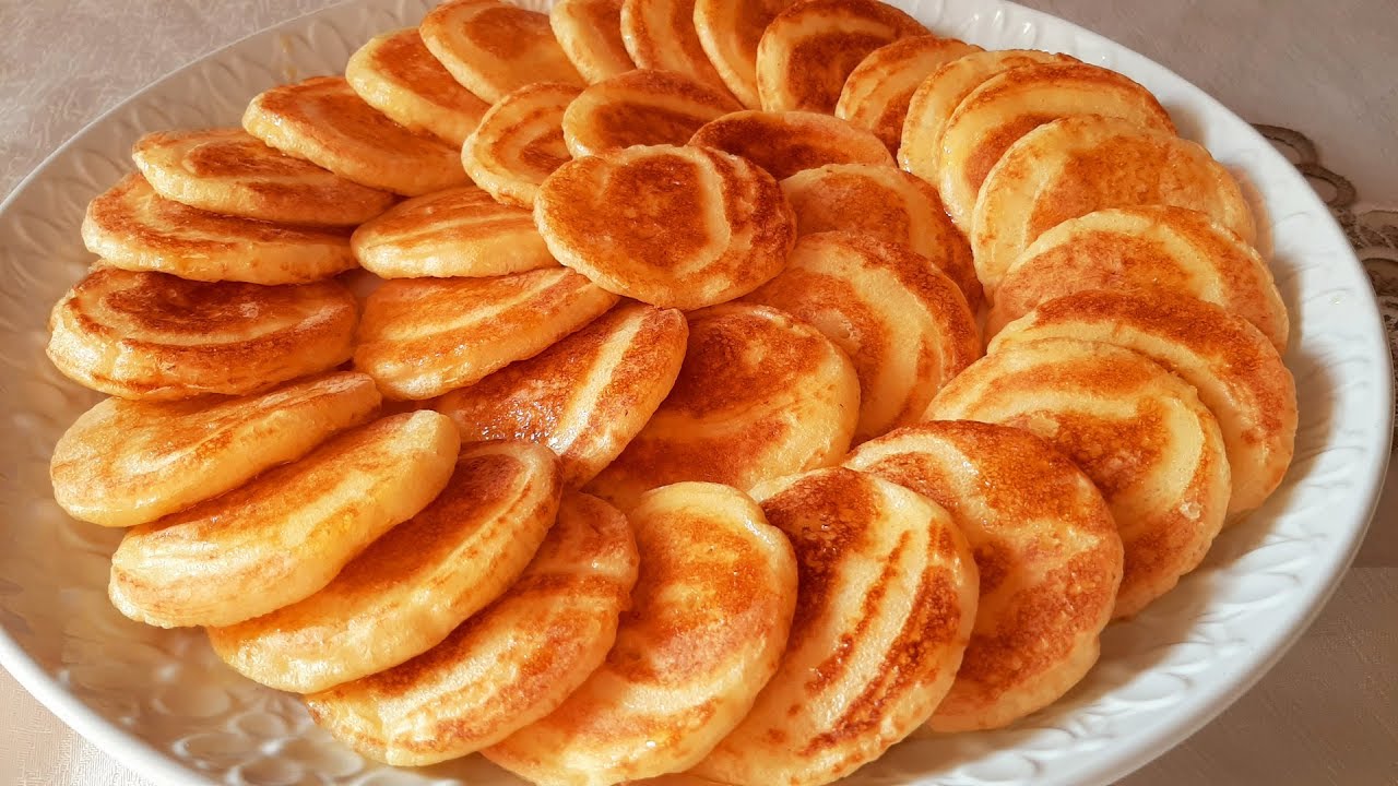 فطائر الشاي في الطاسة