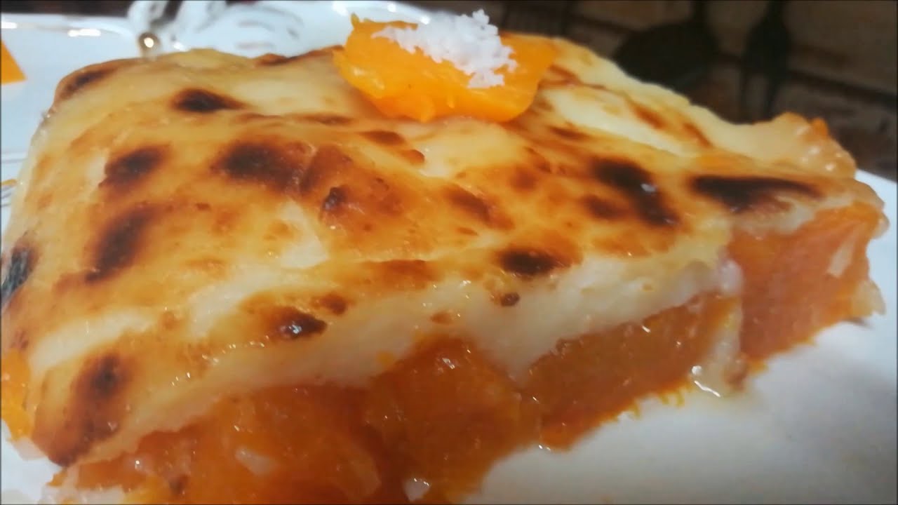 القرع العسلي بالبشاميل