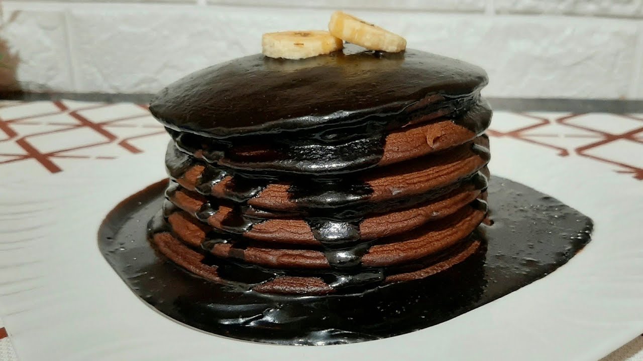 البان كيك بالشوكولاتة