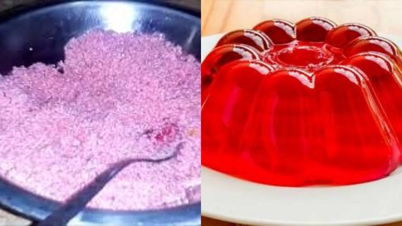 طريقة عمل الجيلى الجاهز
