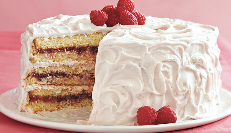raspberry vanilla cake