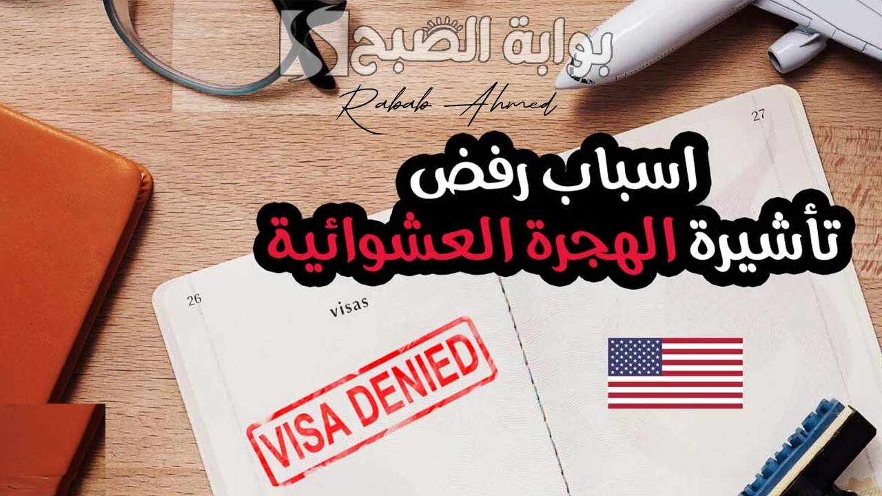 أسباب رفض تأشيرة الهجرة العشوائية