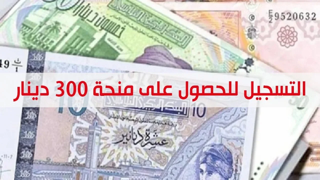 التسجيل في منحة 300 دينار تونس 2024 وزارة الشؤون