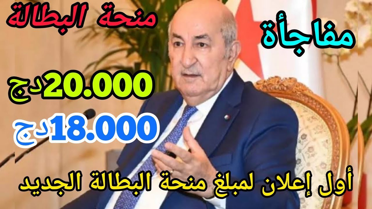 التسجيل في منحة البطالة للشباب 2024 في الجزائر وحقيقة زيادة المنحة الي 25 الف دينار 1