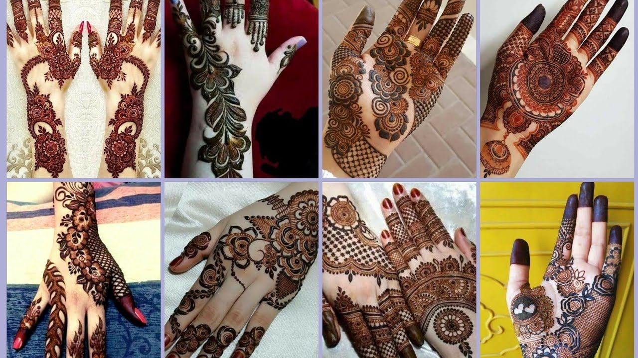 الحنه الهنديه وطريقه رسمها