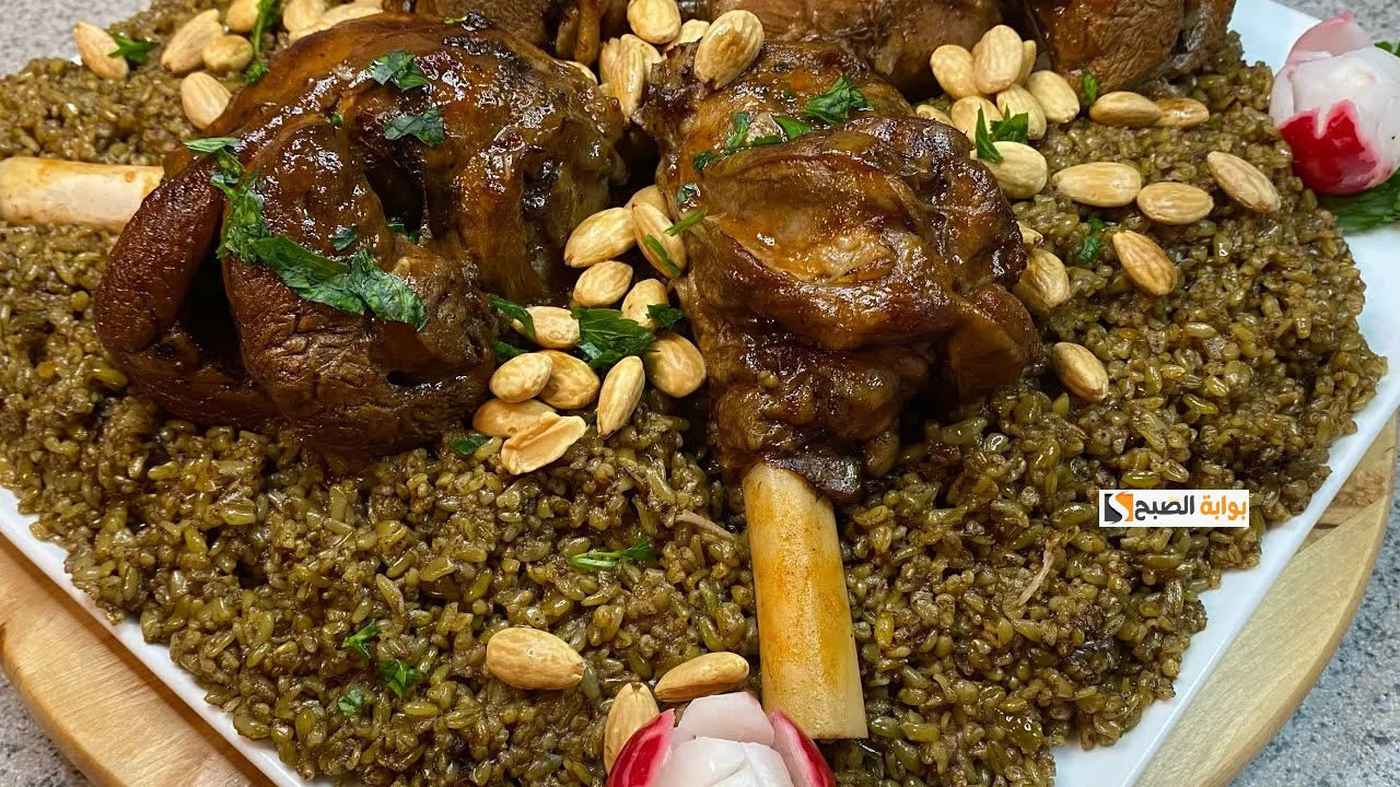 مقادير الفريكة بلحم الغنم