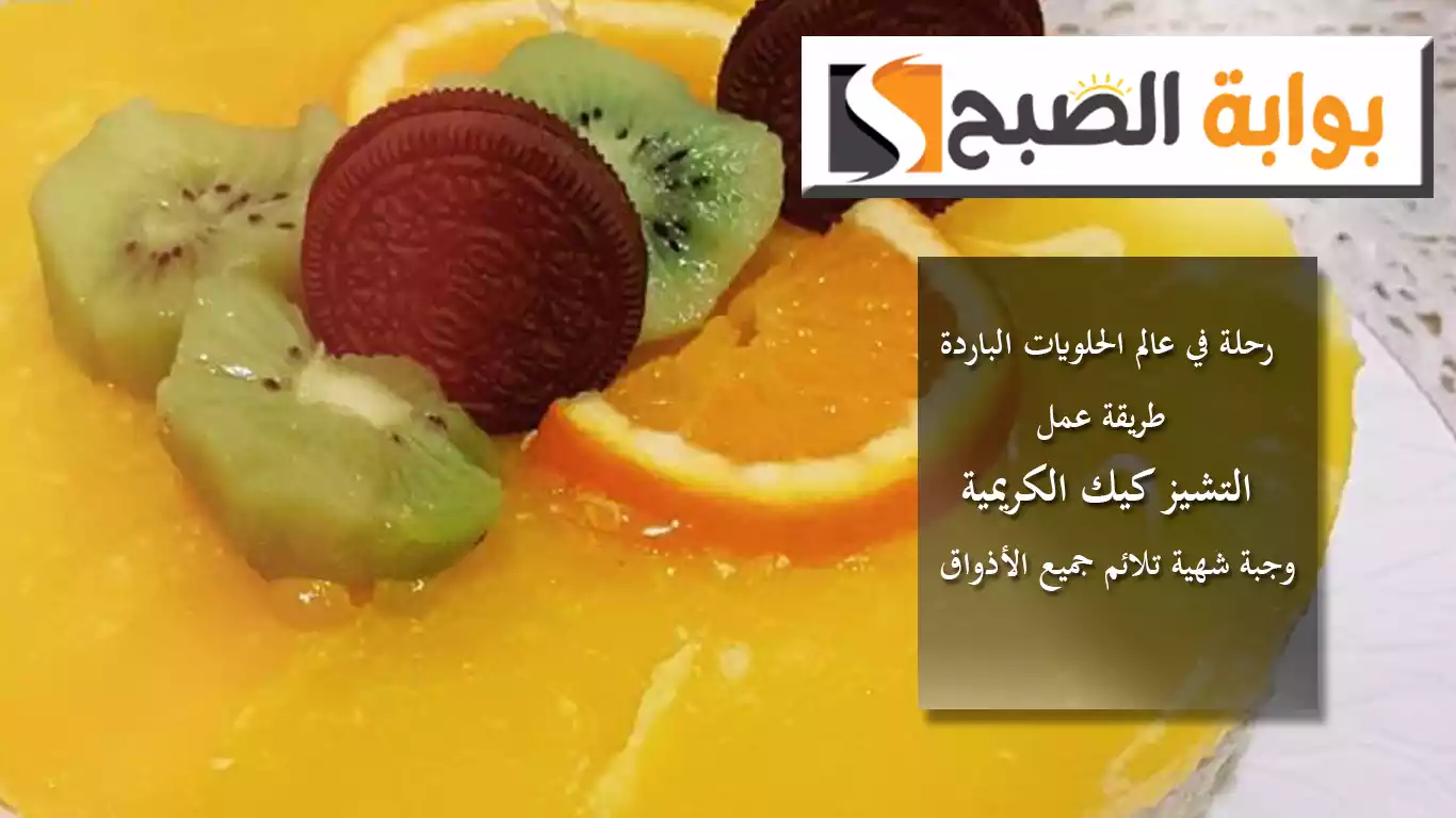 رحلة في عالم الحلويات الباردة.. طريقة عمل التشيز كيك الكريمية الشهية وجبة شهية تلائم جميع الأذواق