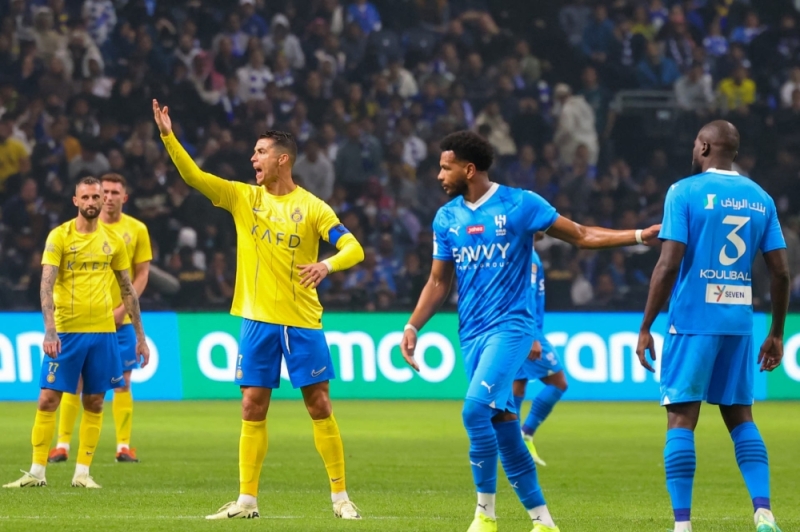 الهلال والنصر في نهائي كأس الملك