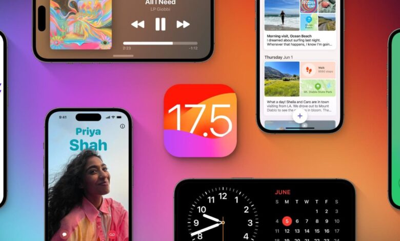 إعادة الصور في تحديث iOS 17.5