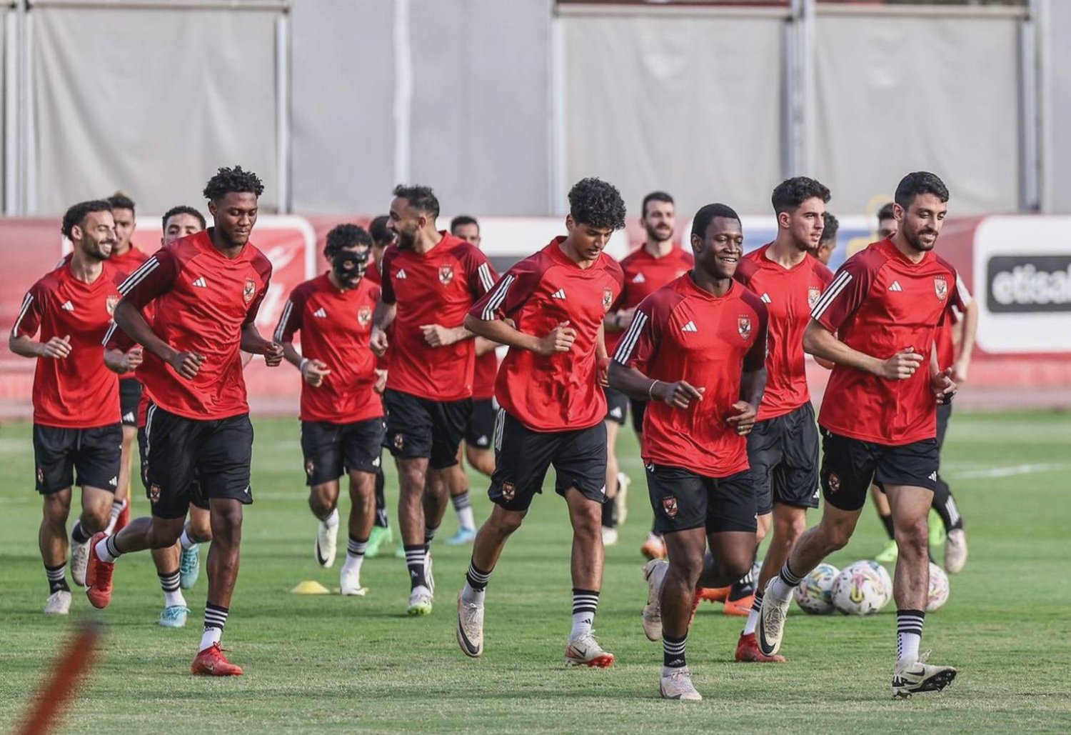 تدريبات الأهلي