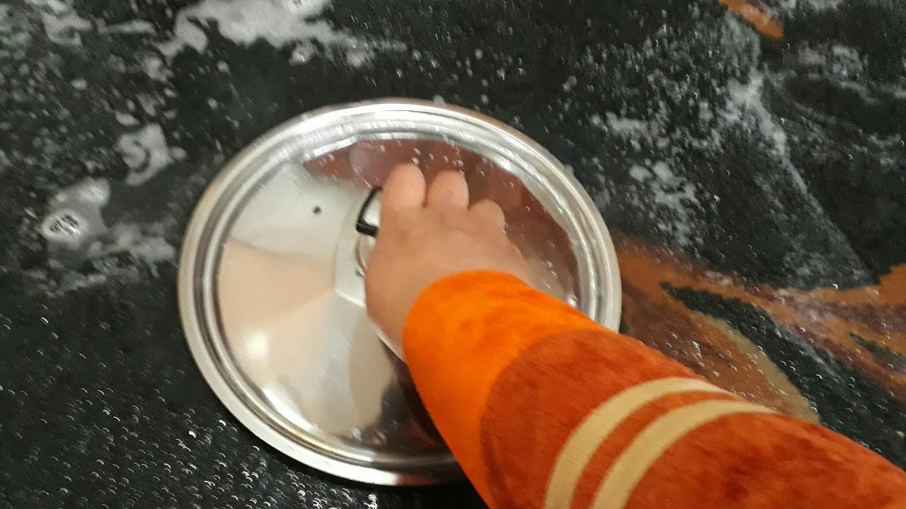 التنظيف بغطاء الحلة