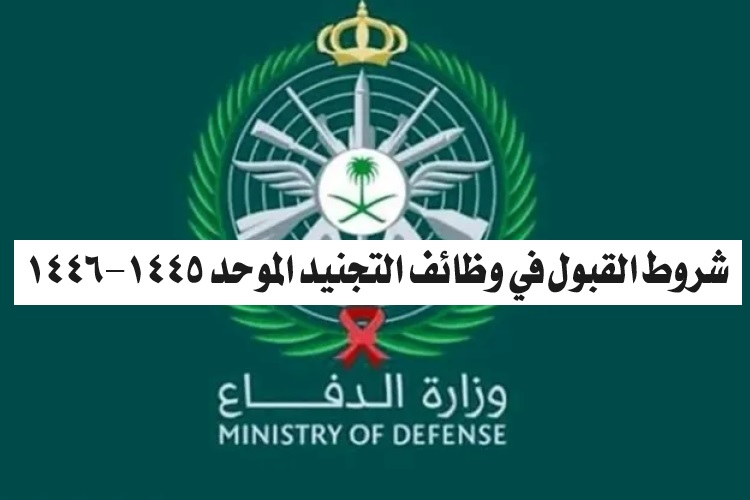 شروط القبول في وظائف التجنيد الموحد 1445-1446