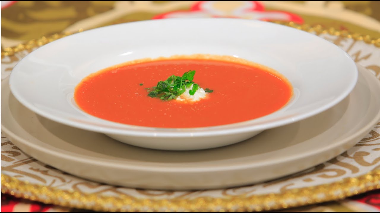 شوربة الطماطم الفرنسية
