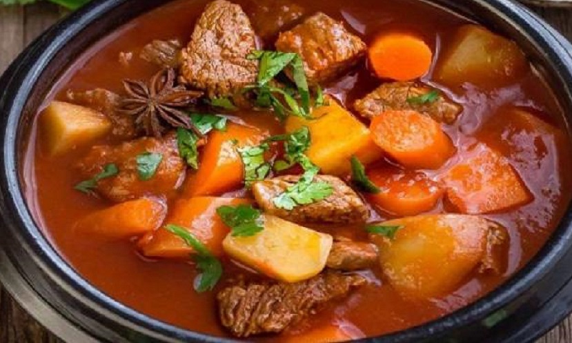 طريقة تحضير اللحم الضأني بالخضار