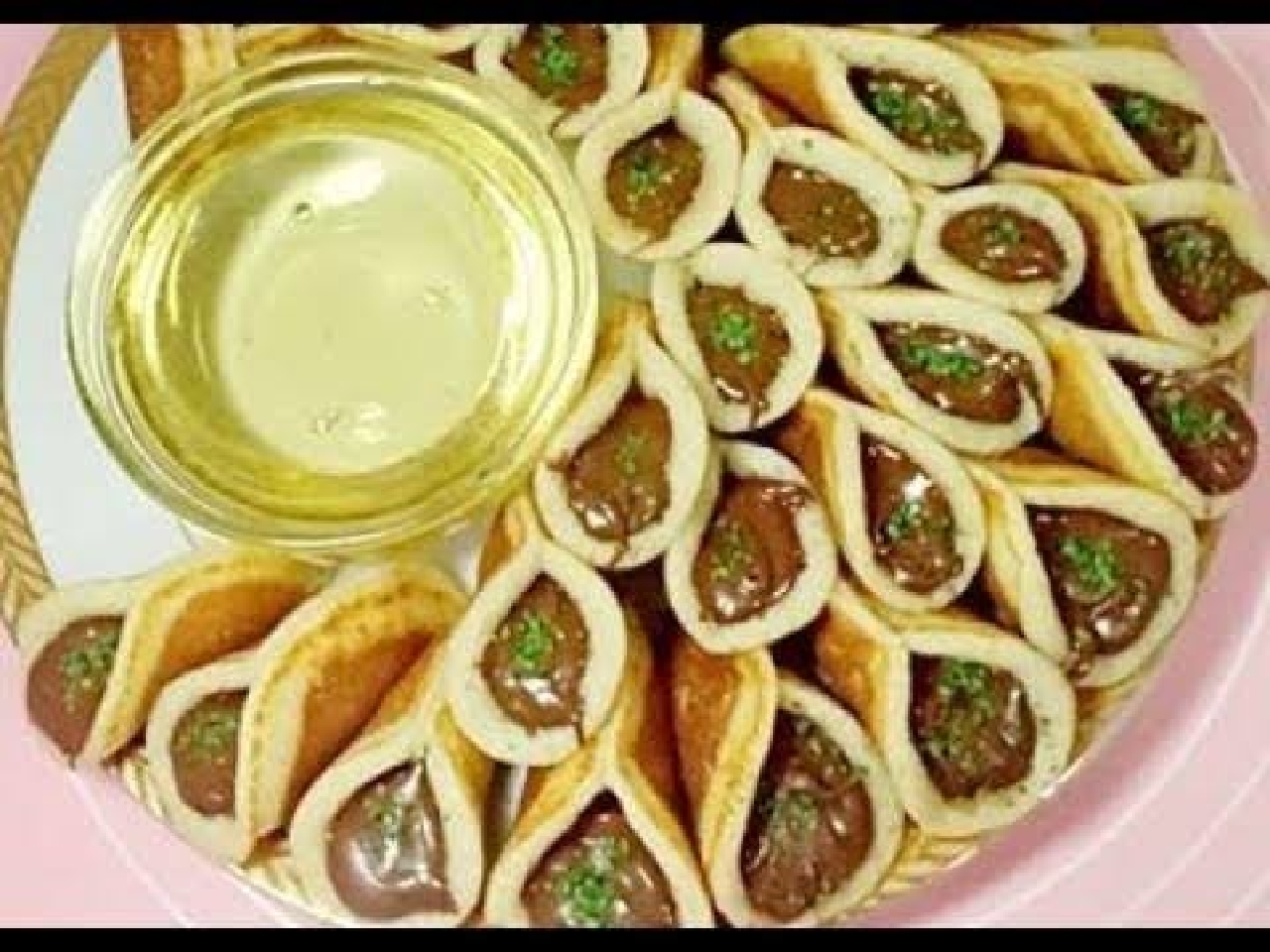 طريقة عجينة قطايف شوكولاته