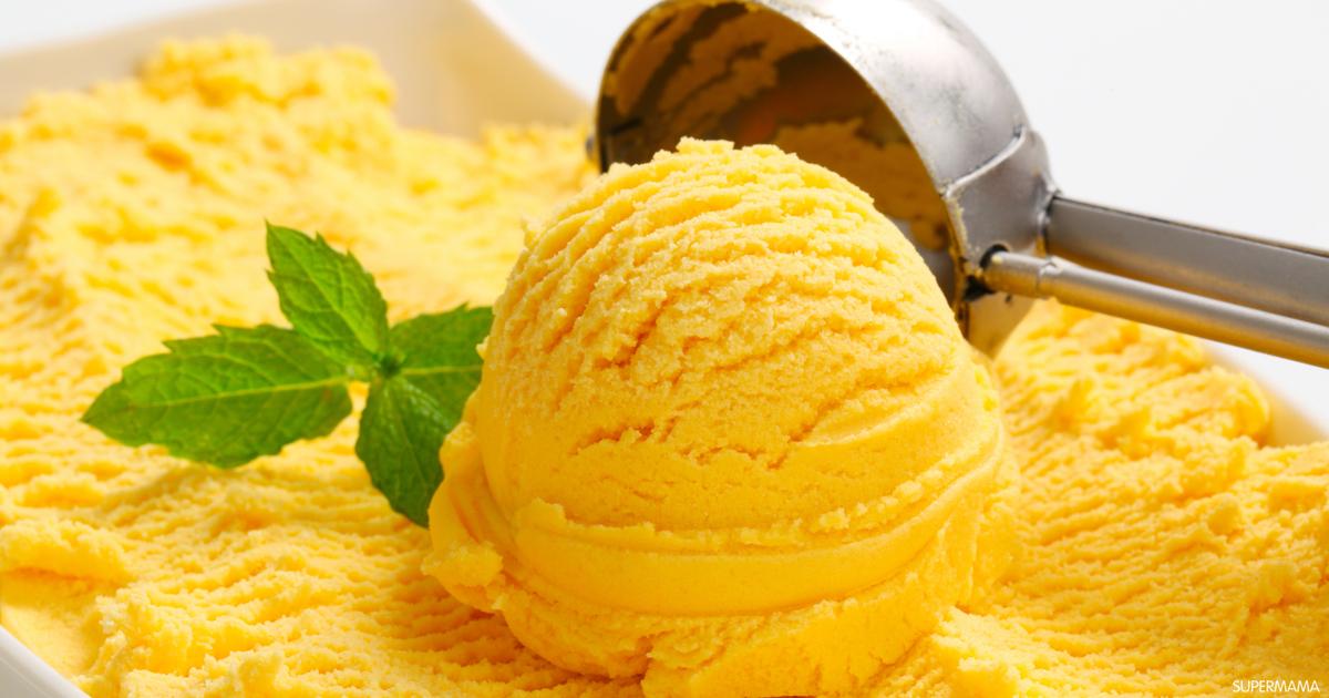 طريقة عمل آيس كريم