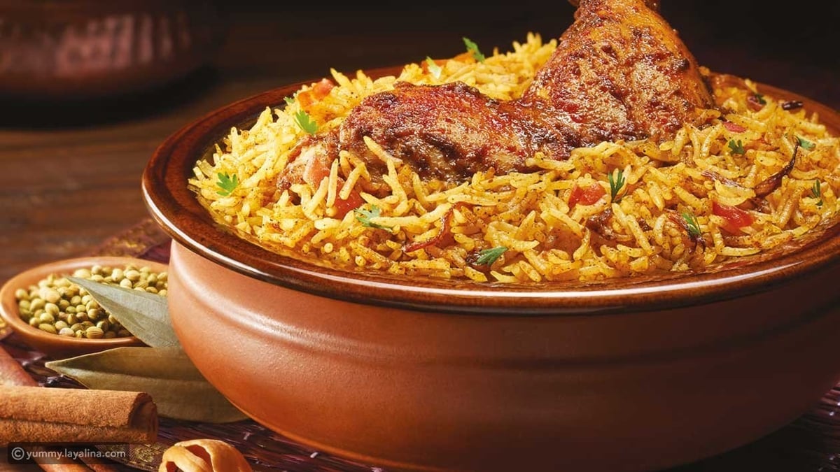 طريقة عمل الأرز البرياني بالدجاج الهندي