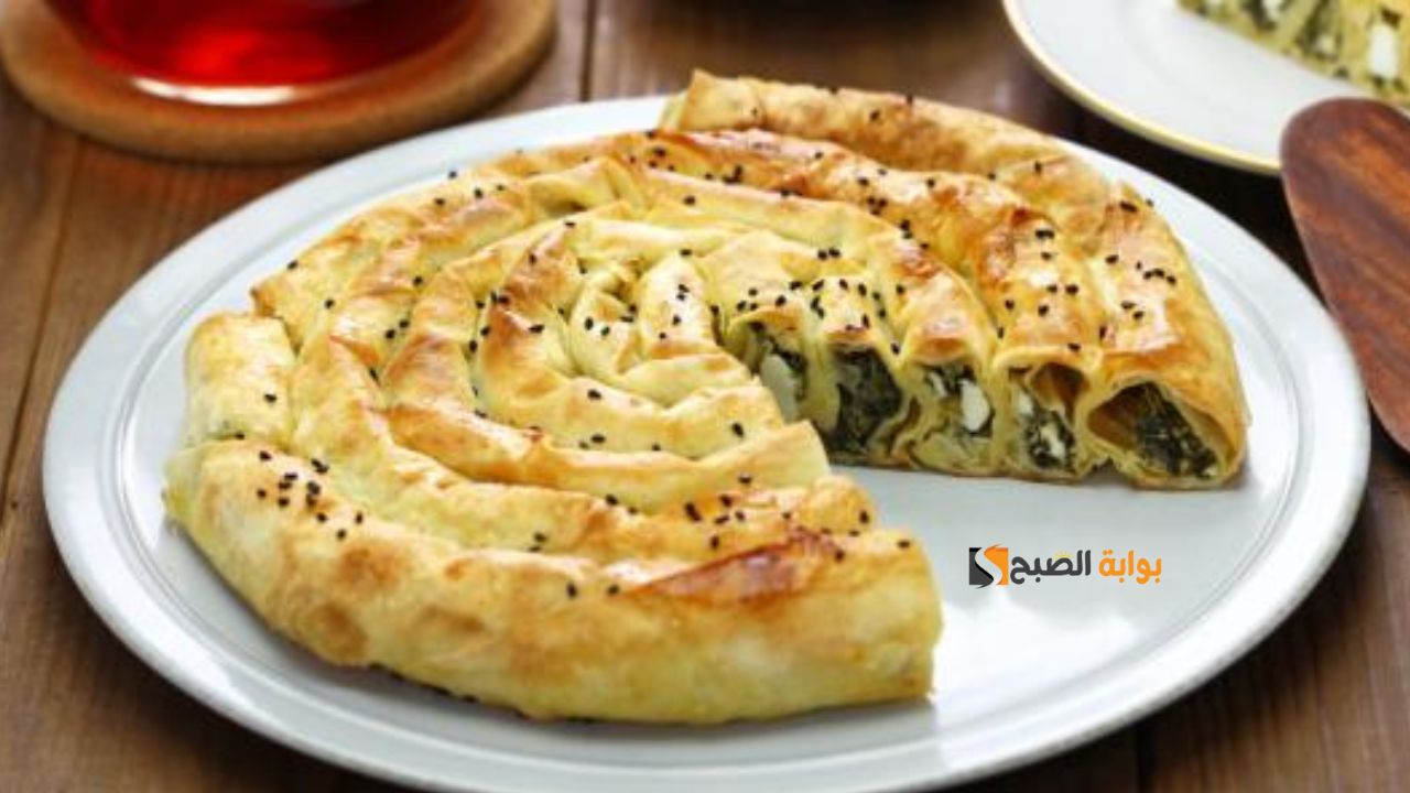 طريقة عمل البوريك التركي الحلزوني